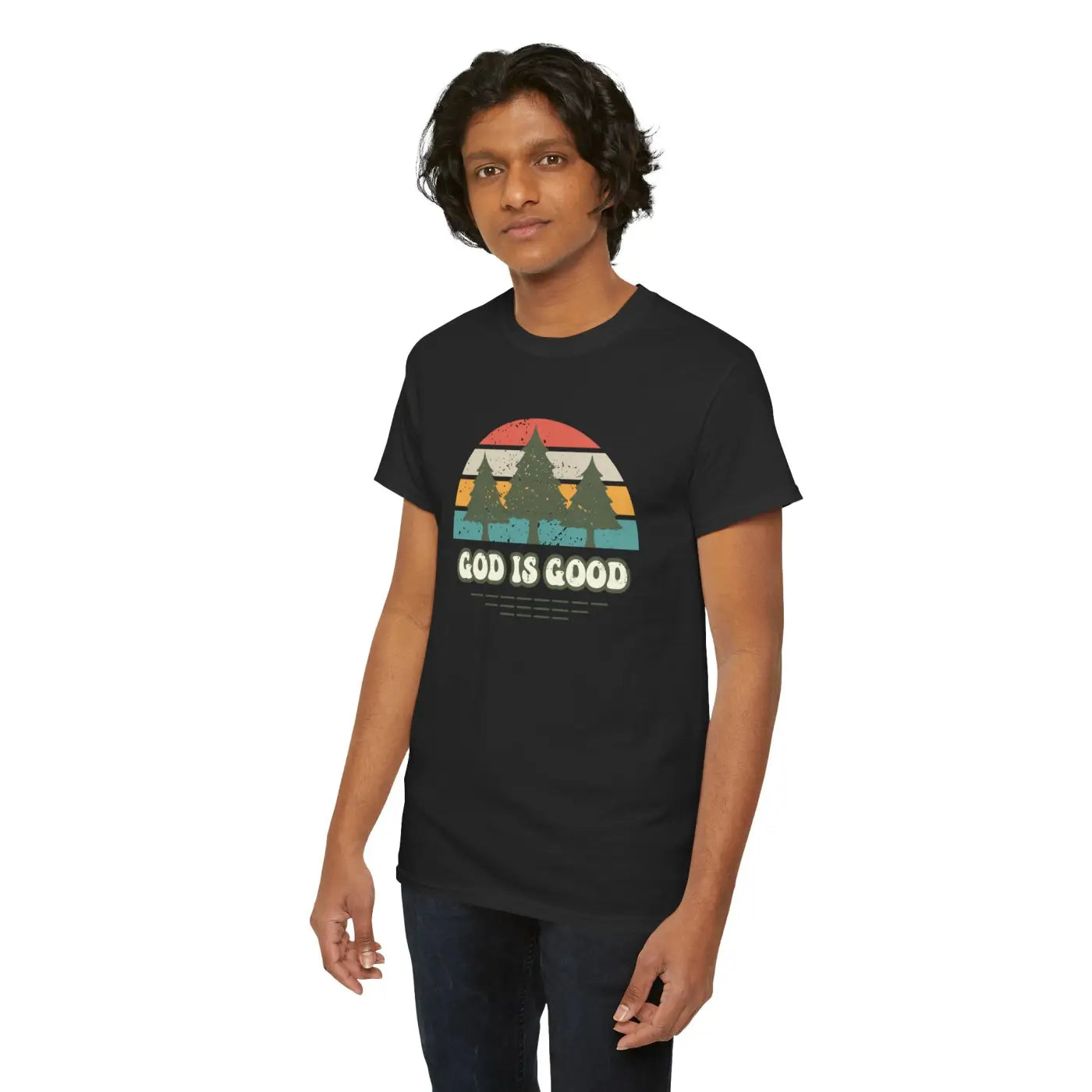 God Is Good T-Shirt - Unisex Heavy Cotton Tee - DipaliZ