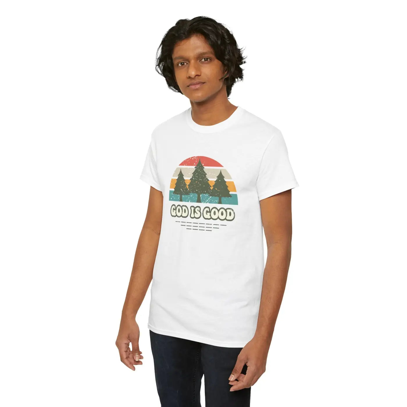 God Is Good T-Shirt - Unisex Heavy Cotton Tee - DipaliZ