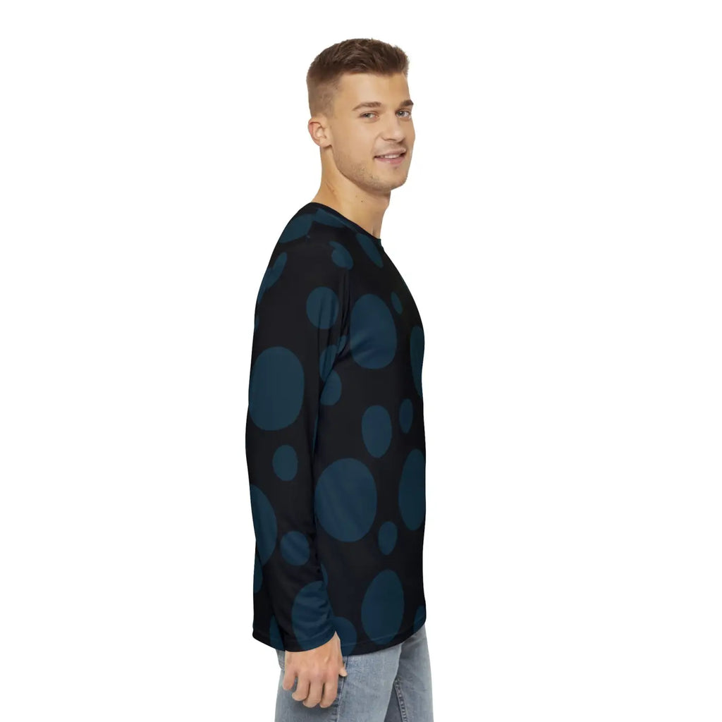 Long Sleeve AOP Shirt - Luxe Comfort for Men - DipaliZ