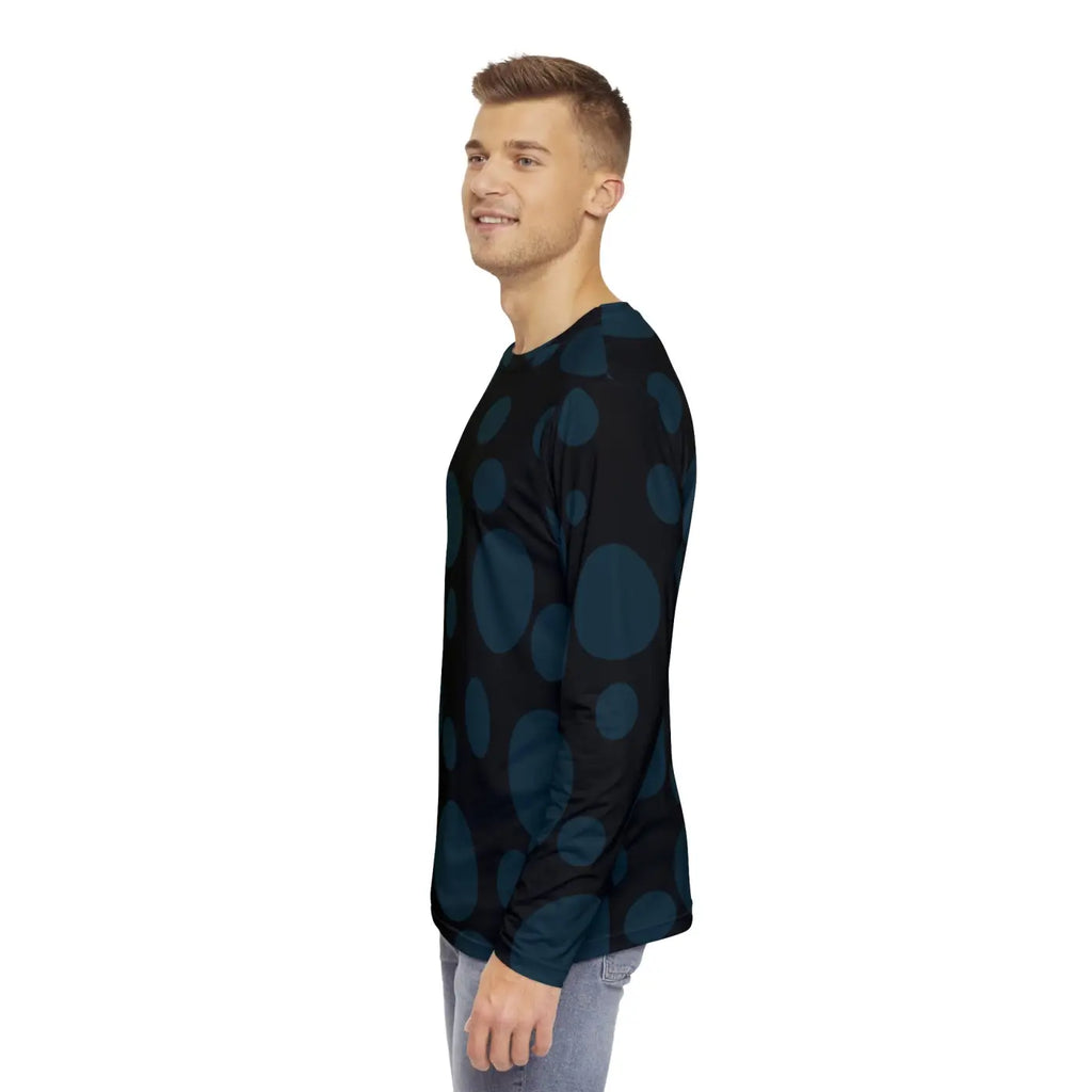 Long Sleeve AOP Shirt - Luxe Comfort for Men - DipaliZ