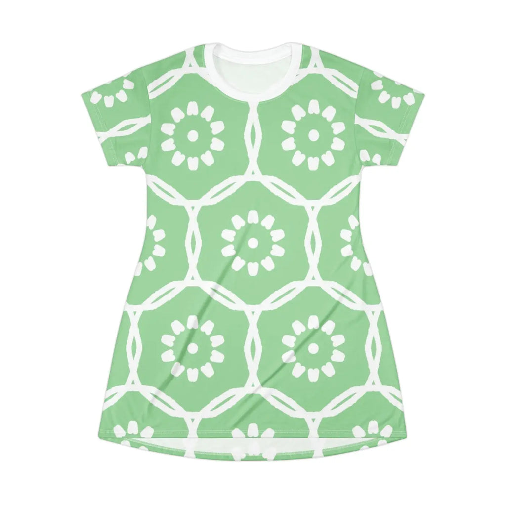 Green Shirt Dress - Comfort Meets Style Everyday - DipaliZ