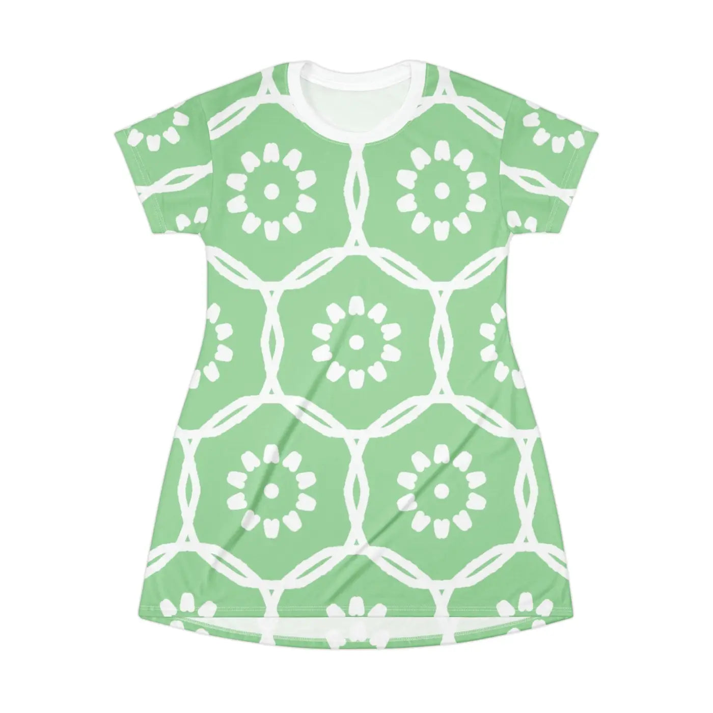 Green Shirt Dress - Comfort Meets Style Everyday - DipaliZ