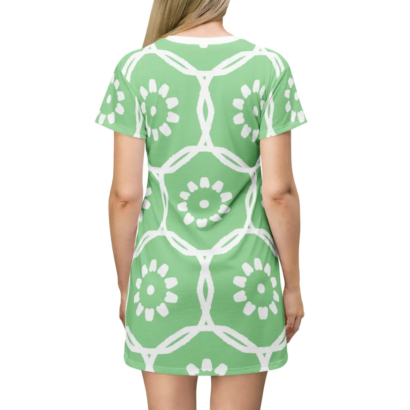 Green Shirt Dress - Comfort Meets Style Everyday - DipaliZ