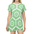 Green Shirt Dress - Comfort Meets Style Everyday - DipaliZ