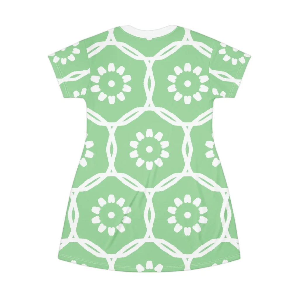 Green Shirt Dress - Comfort Meets Style Everyday - DipaliZ