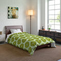 Green Leaves Comforter - Sustainable Cozy Bedding - DipaliZ