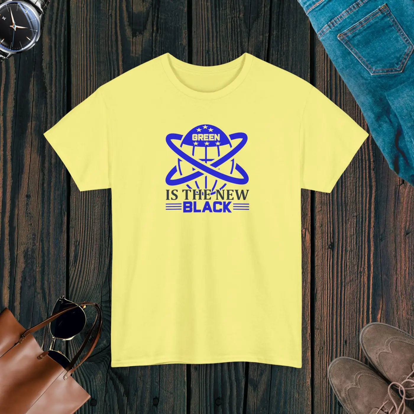 Unisex Deluxe Earth Day T Shirt - Heavy Cotton Tee - DipaliZ