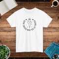 Grow Through What You Go Through Floral Cotton Tee - DipaliZ