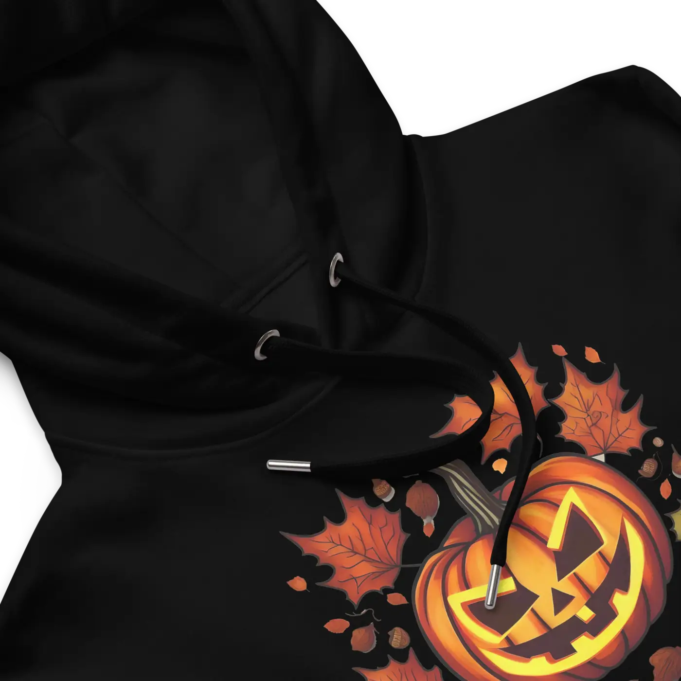 Premium Eco Hoodie - Spooky Halloween Style - DipaliZ