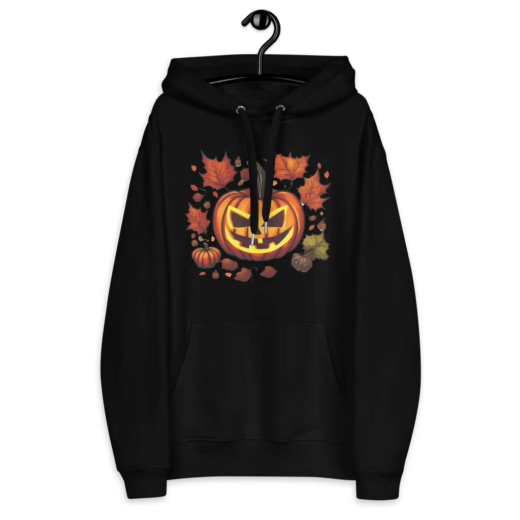 Premium Eco Hoodie - Spooky Halloween Style - DipaliZ