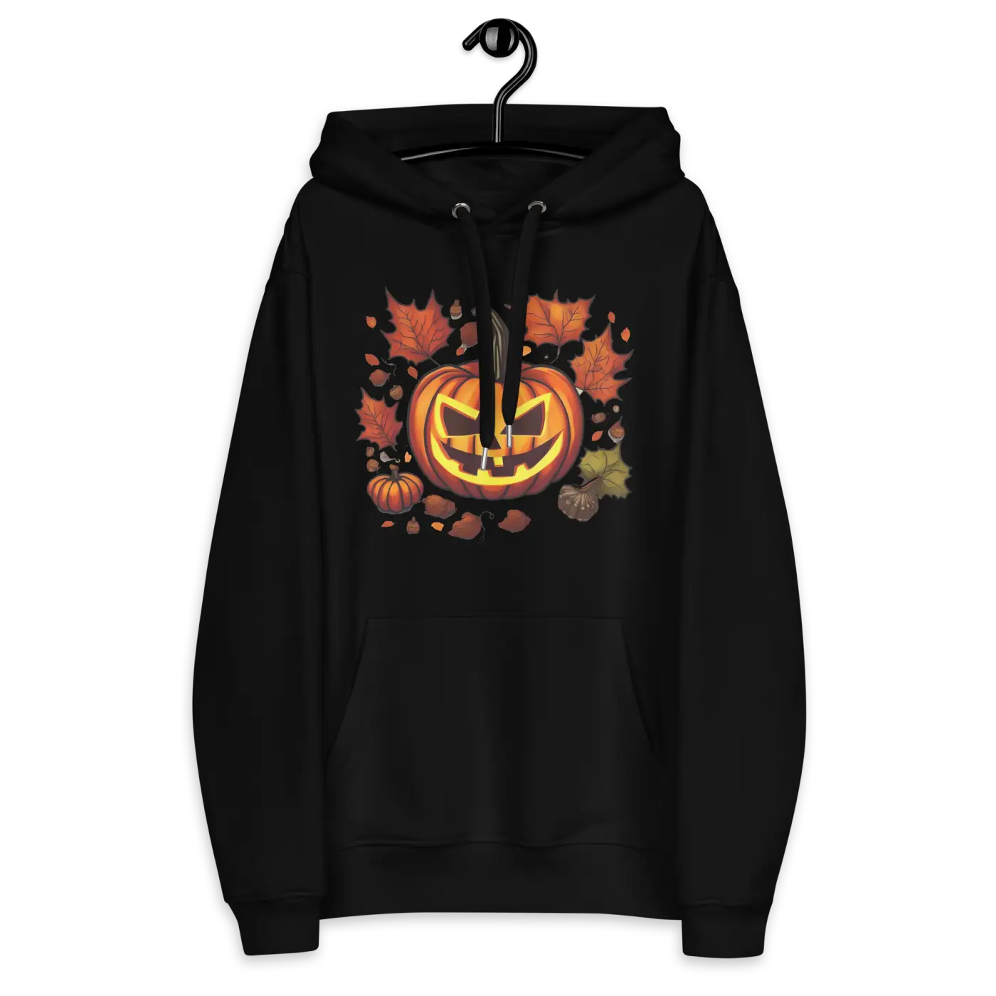 Premium Eco Hoodie - Spooky Halloween Style - DipaliZ