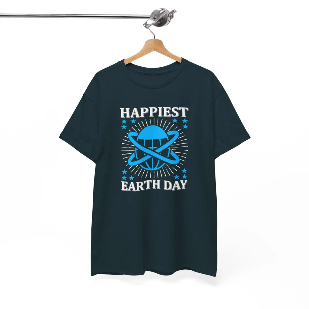 Happiest Earth Day Tee - Sustainable Unisex Cotton - DipaliZ