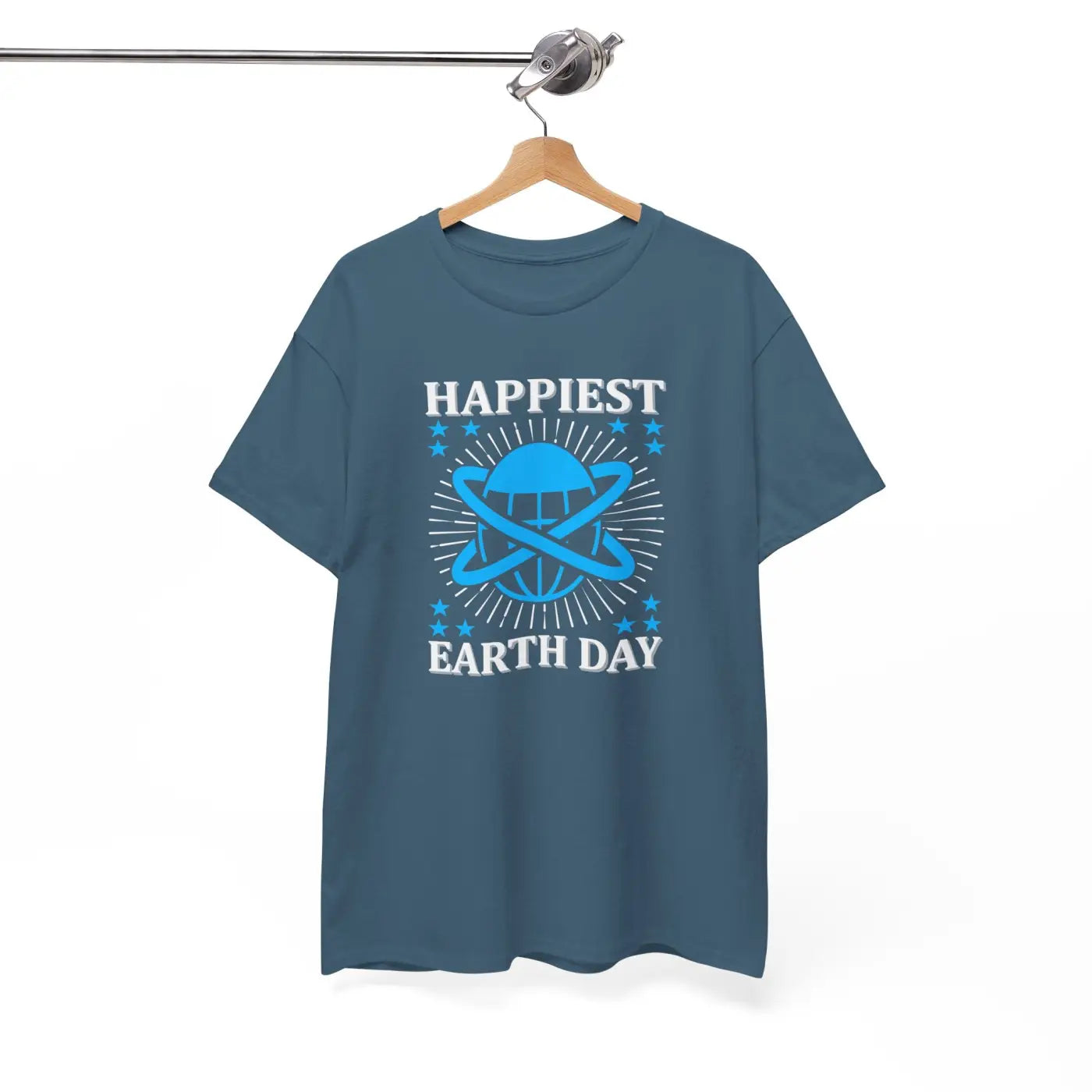 Happiest Earth Day Tee - Sustainable Unisex Cotton - DipaliZ