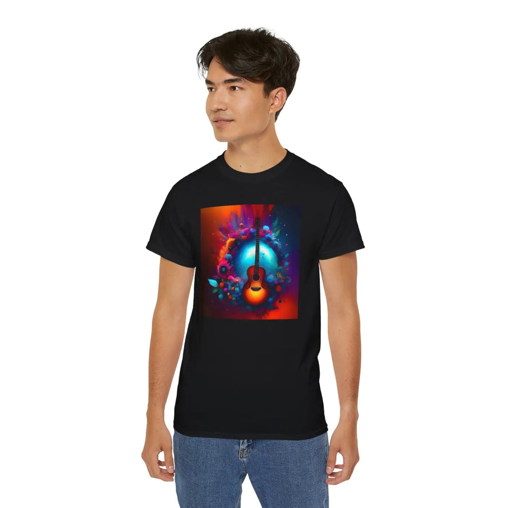 Vibrant Music Unisex Ultra Cotton Tee - Bold Expression - DipaliZ