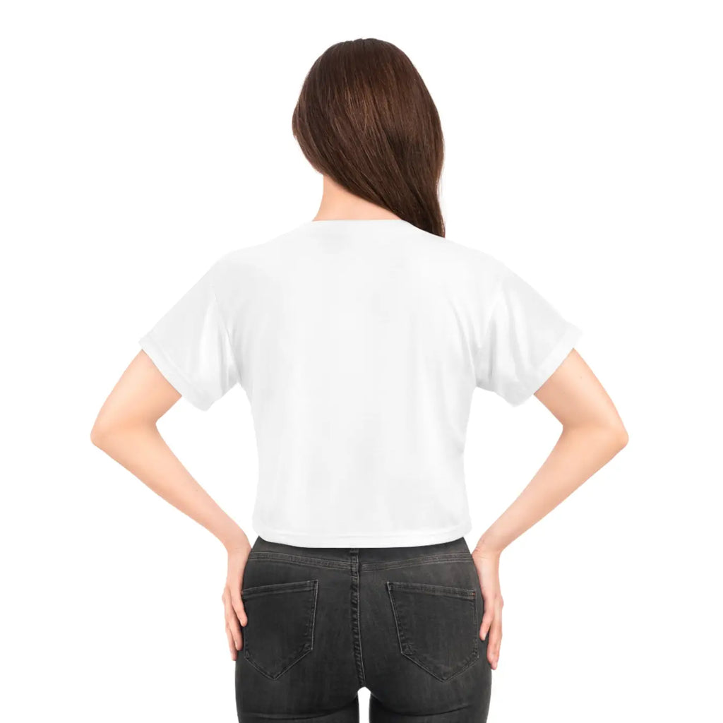 Heart Wildflower AOP Crop Tee - Trendsetter Statement - DipaliZ
