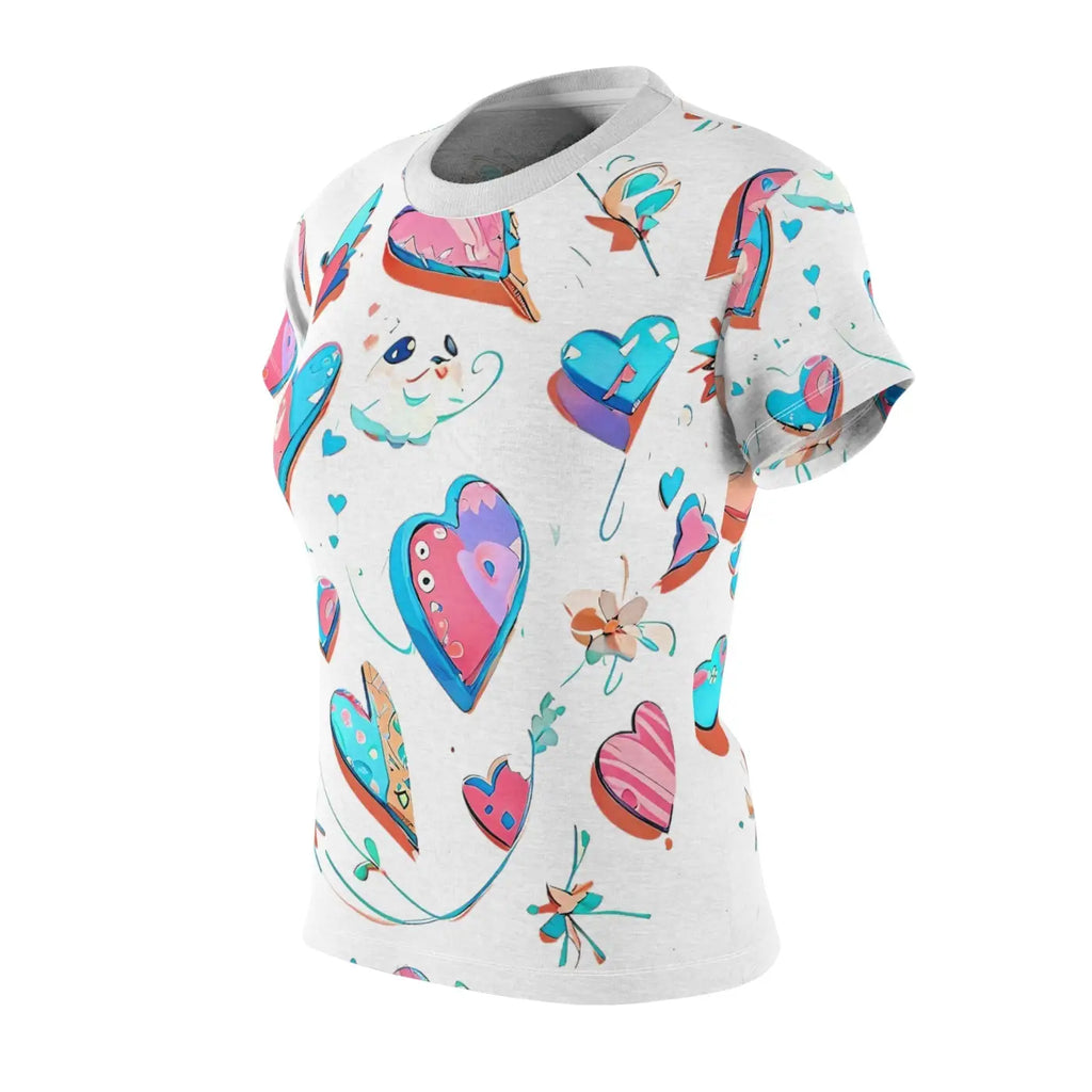 Women's Aop Cut and Sew Tee - Bold Statement Style - DipaliZ