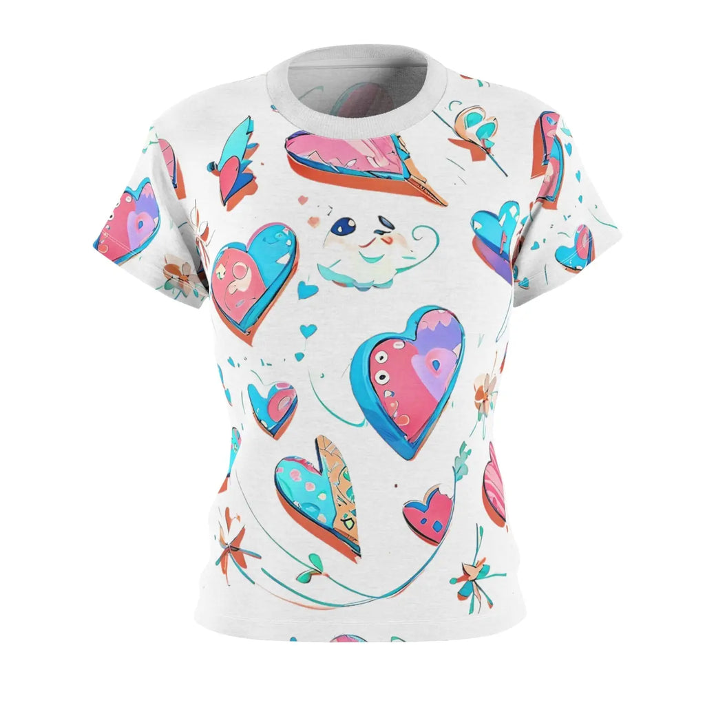 Women's Aop Cut and Sew Tee - Bold Statement Style - DipaliZ
