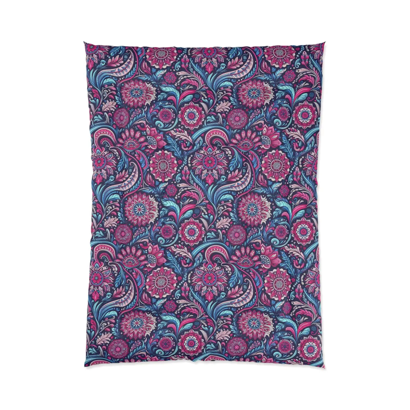 Cozy Indian Pattern Comforter - Eco-Friendly Gifts for Her - DipaliZ