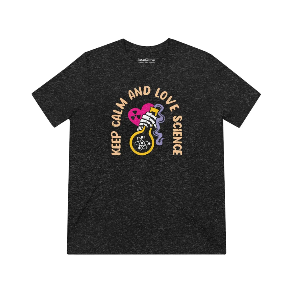 Love Science Unisex Triblend Tee - Keep Calm Design - DipaliZ
