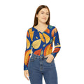 Colored Fall Leaves Long Sleeve Shirt - Autumn Style - DipaliZ