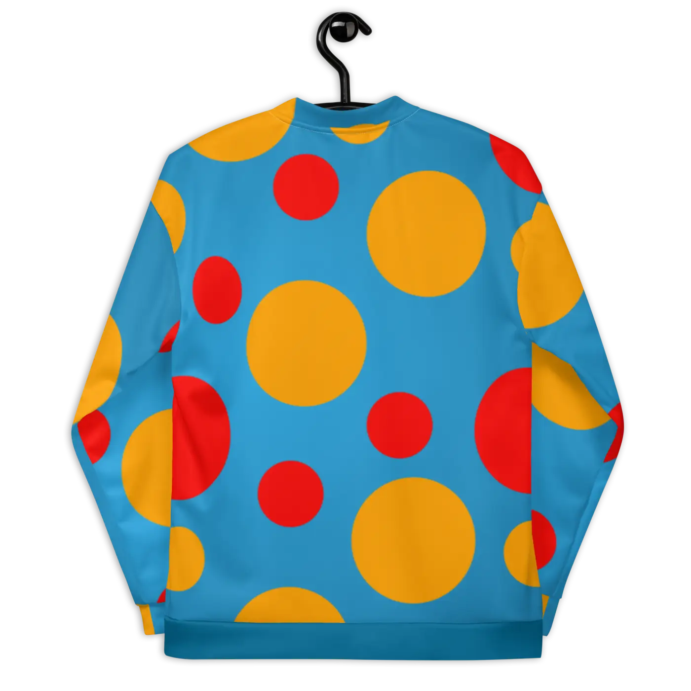 Bomber Jacket - Large Colorful Polka Dots - DipaliZ