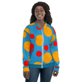 Bomber Jacket - Large Colorful Polka Dots - DipaliZ