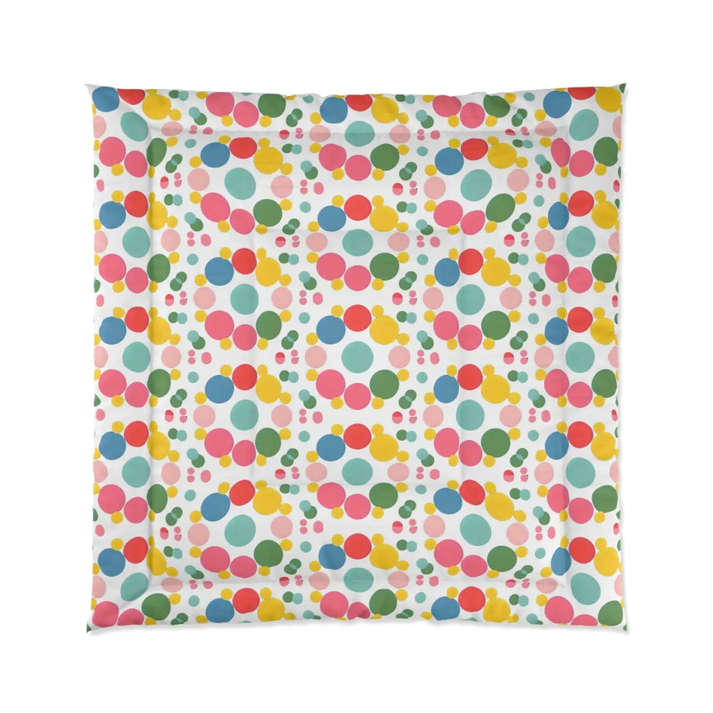Large Polka Dots Blanket - Cozy Modern Warmth - DipaliZ