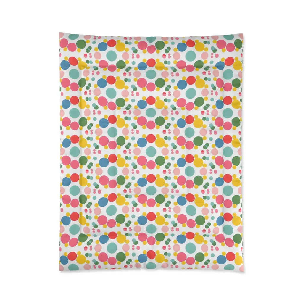 Large Polka Dots Blanket - Cozy Modern Warmth - DipaliZ