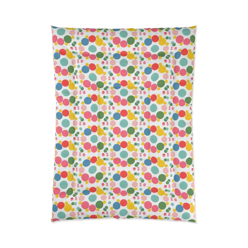Large Polka Dots Blanket - Cozy Modern Warmth - DipaliZ