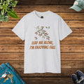 Unisex Cotton Tee - Fall Foliage Leaf Design - DipaliZ