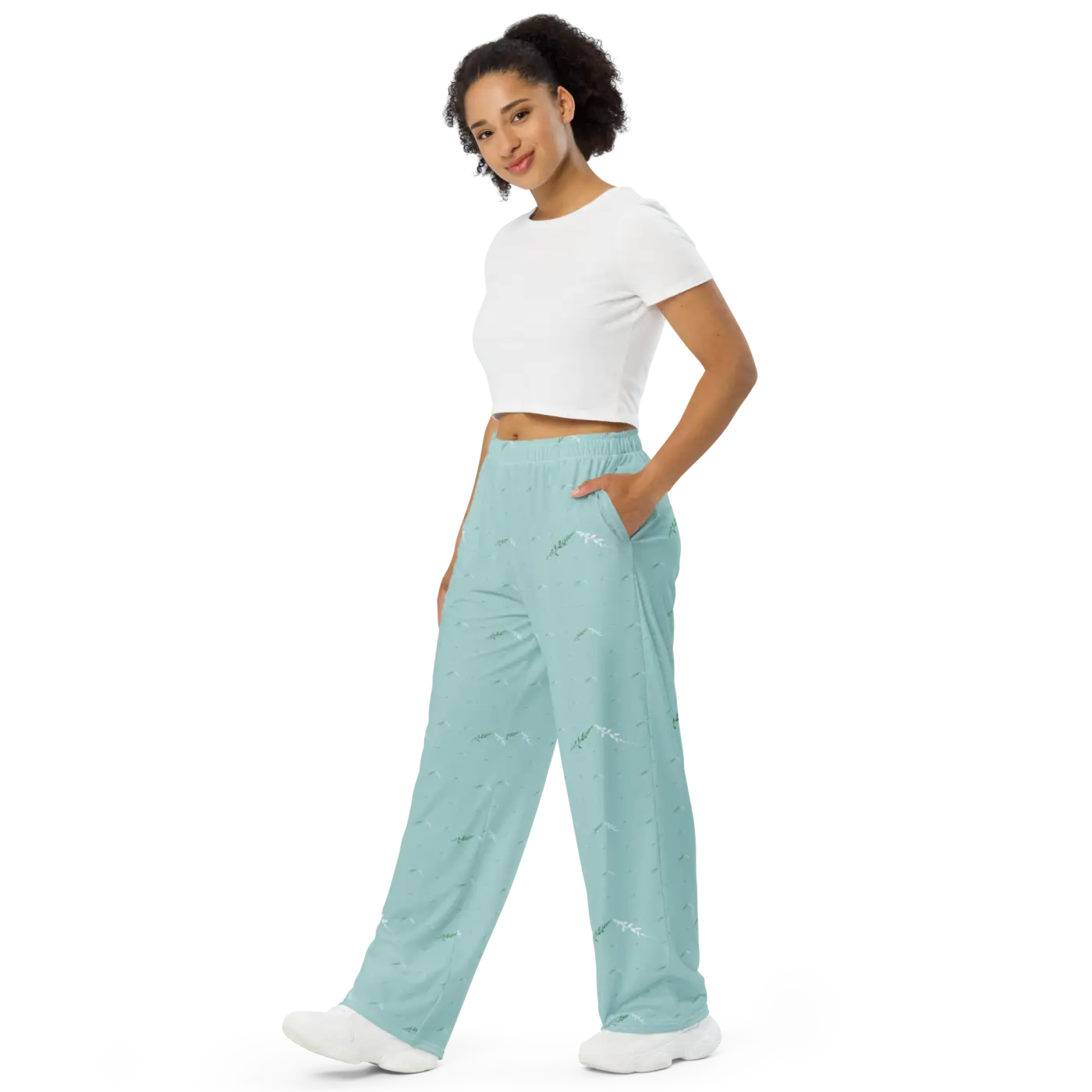 Wide Leg Pants - Urban Comfort and Style - DipaliZ
