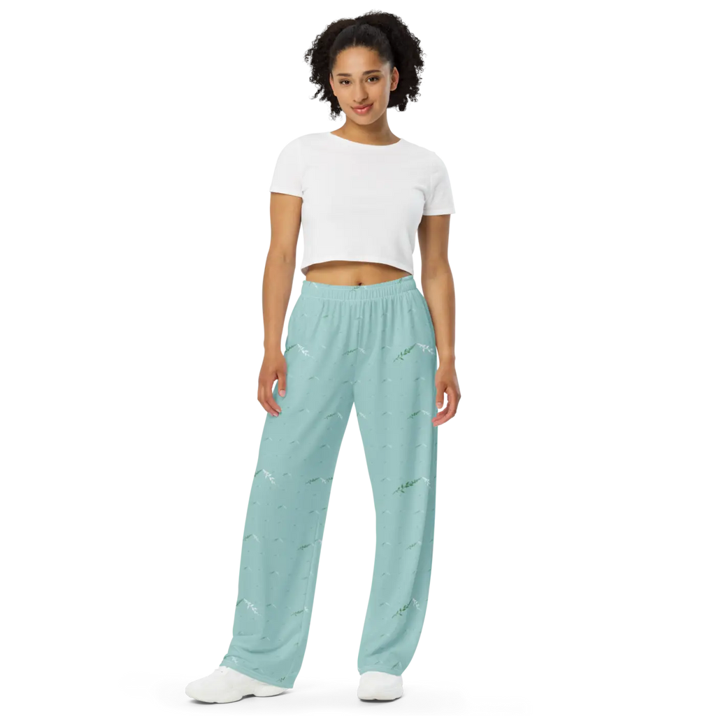 Wide Leg Pants - Urban Comfort and Style - DipaliZ