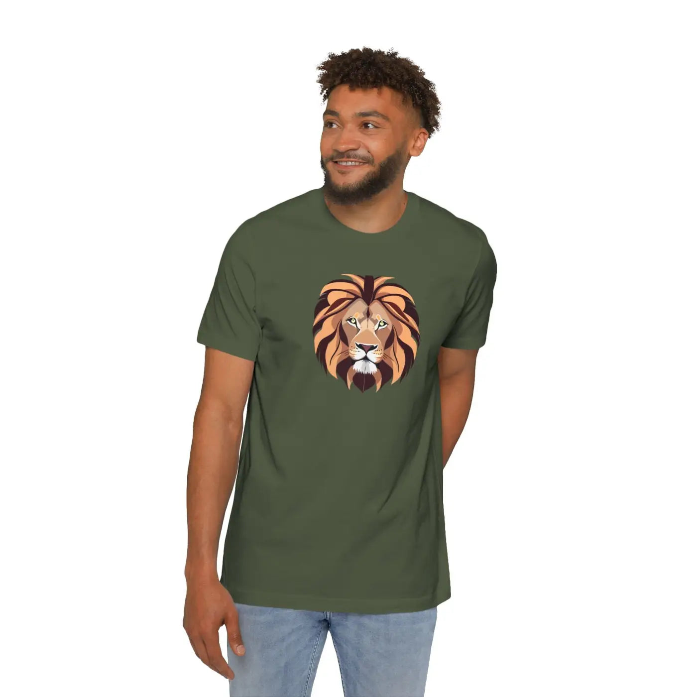 Lion Tee - Deluxe Unisex Jersey Short Sleeve - DipaliZ