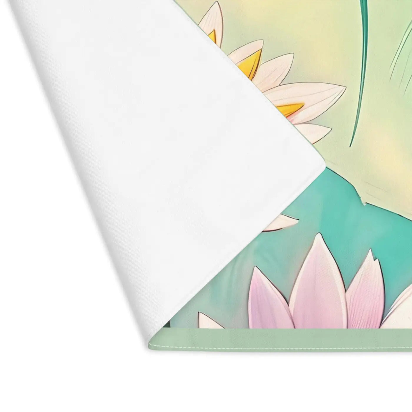 Lotus Flowers Cotton Placemats - Eco-Friendly Gifts - DipaliZ