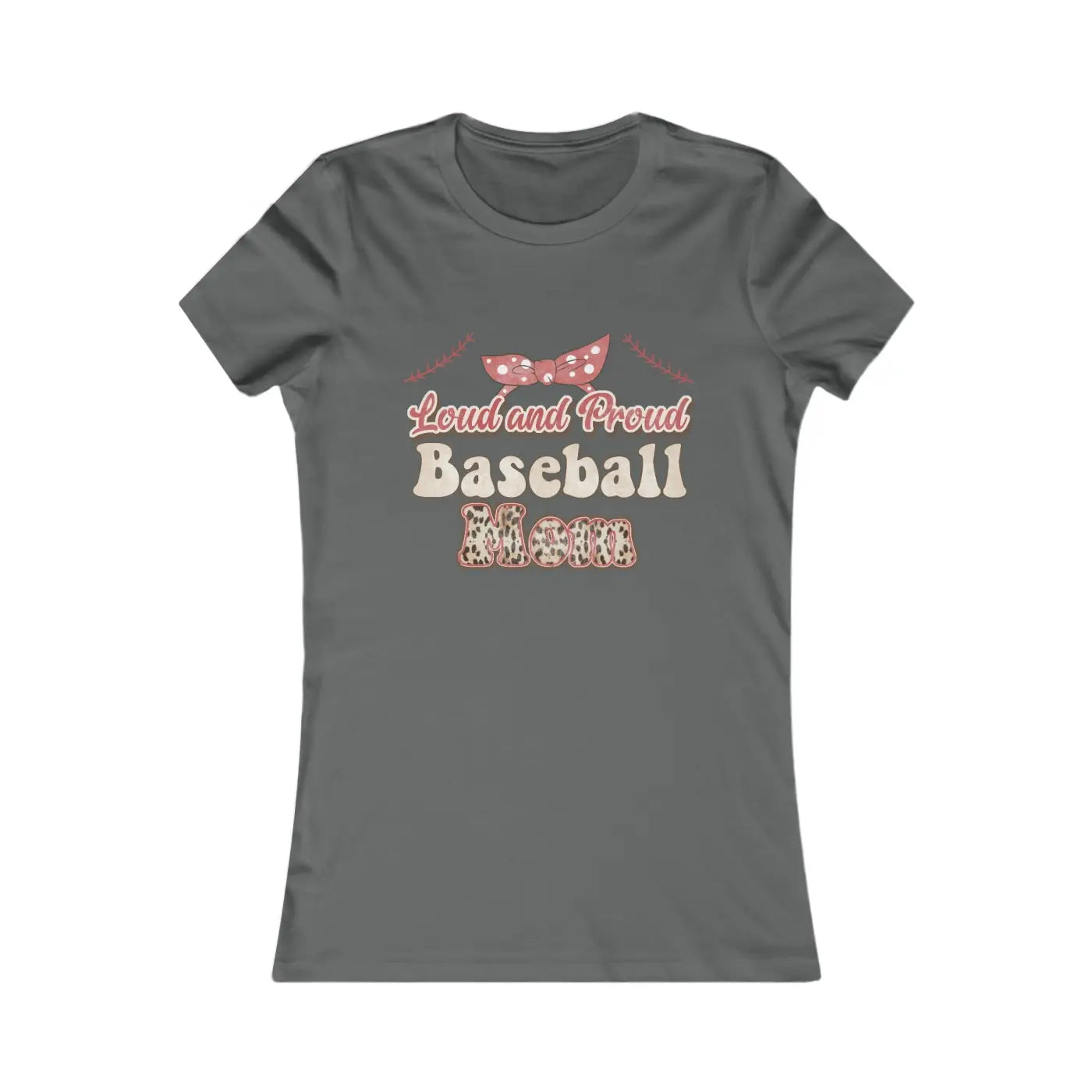 Proud Baseball Mama Tee - Loud and Proud Style - DipaliZ