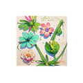 Print Bandana - Lovely Flowers Nature Scarf - DipaliZ