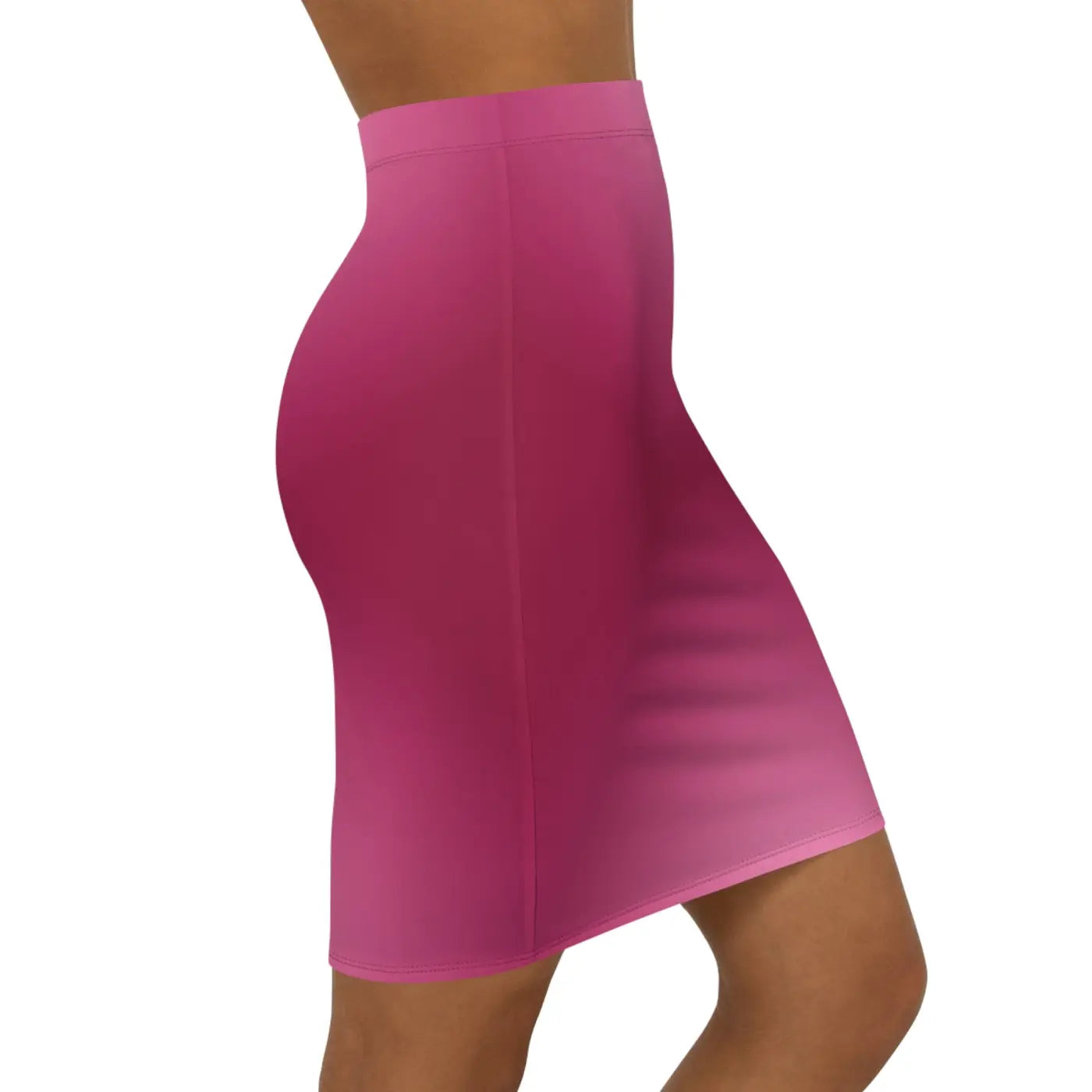 Magenta Mini Skirt - Stretchy Women's Design - DipaliZ
