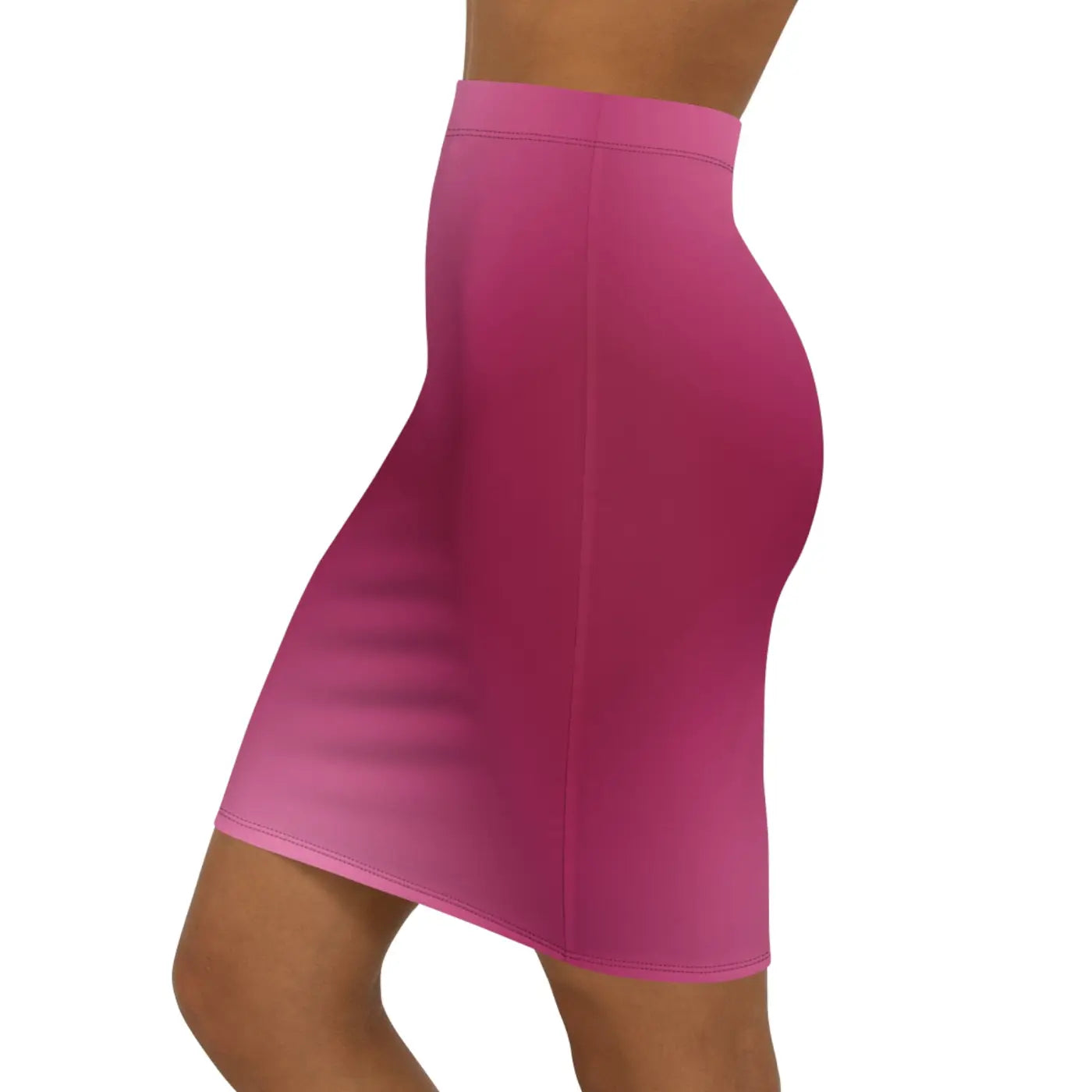 Magenta Mini Skirt - Stretchy Women's Design - DipaliZ