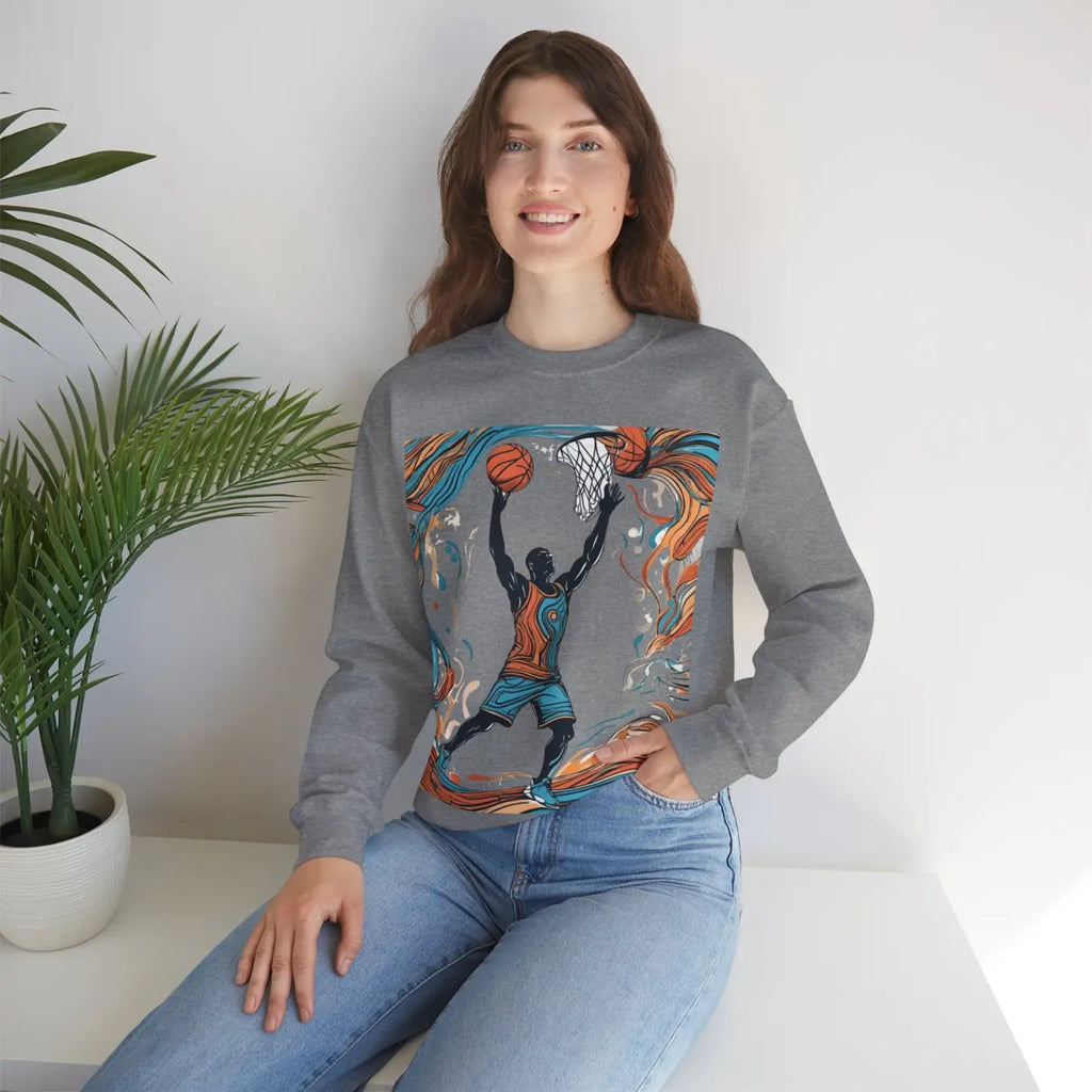 Crewneck Sweatshirt - American Football Player Unisex - DipaliZ