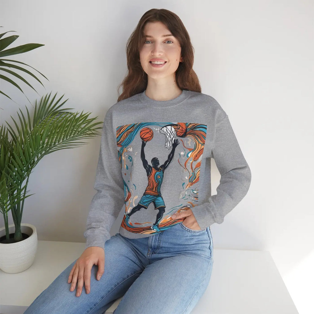 Crewneck Sweatshirt - American Football Player Unisex - DipaliZ