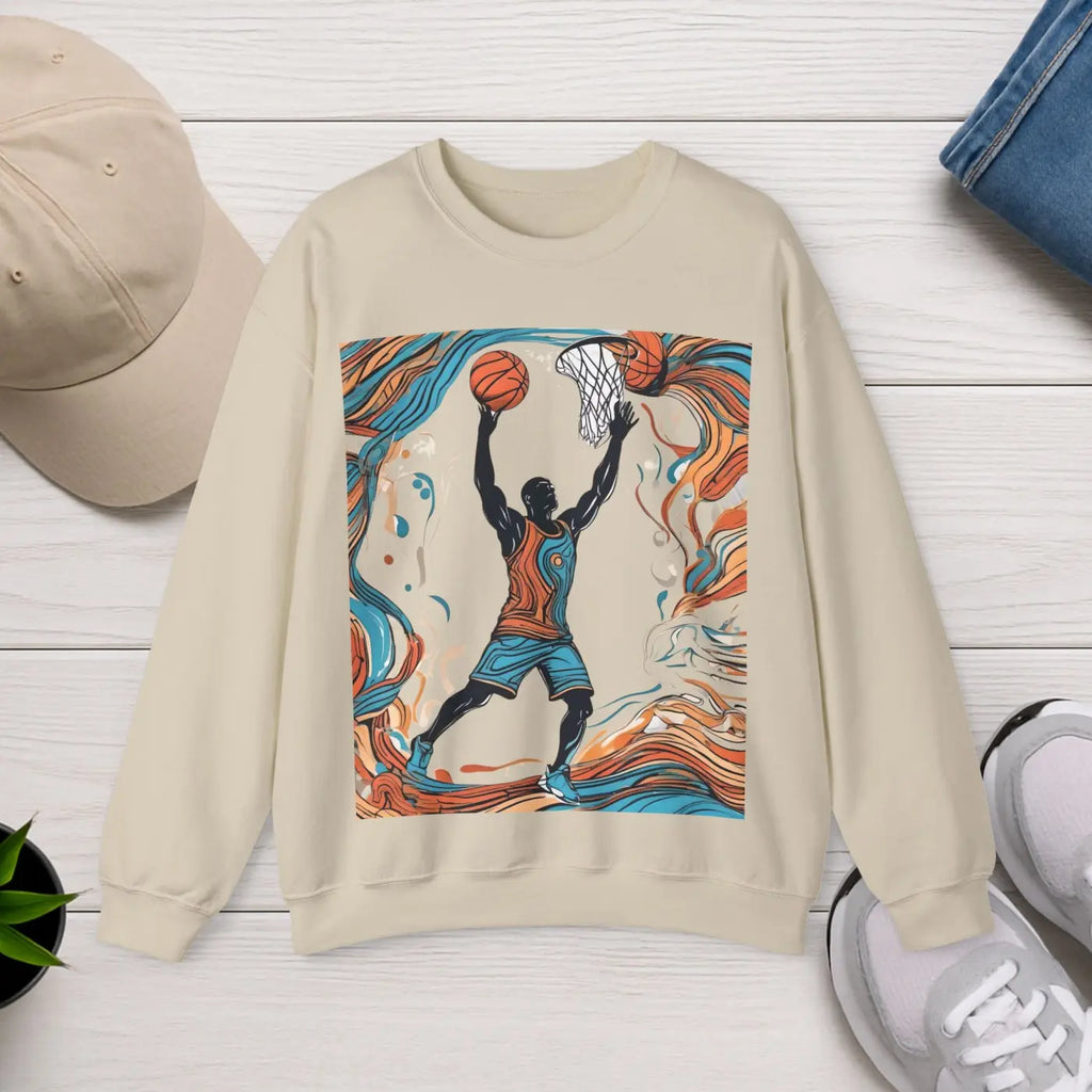 Crewneck Sweatshirt - American Football Player Unisex - DipaliZ