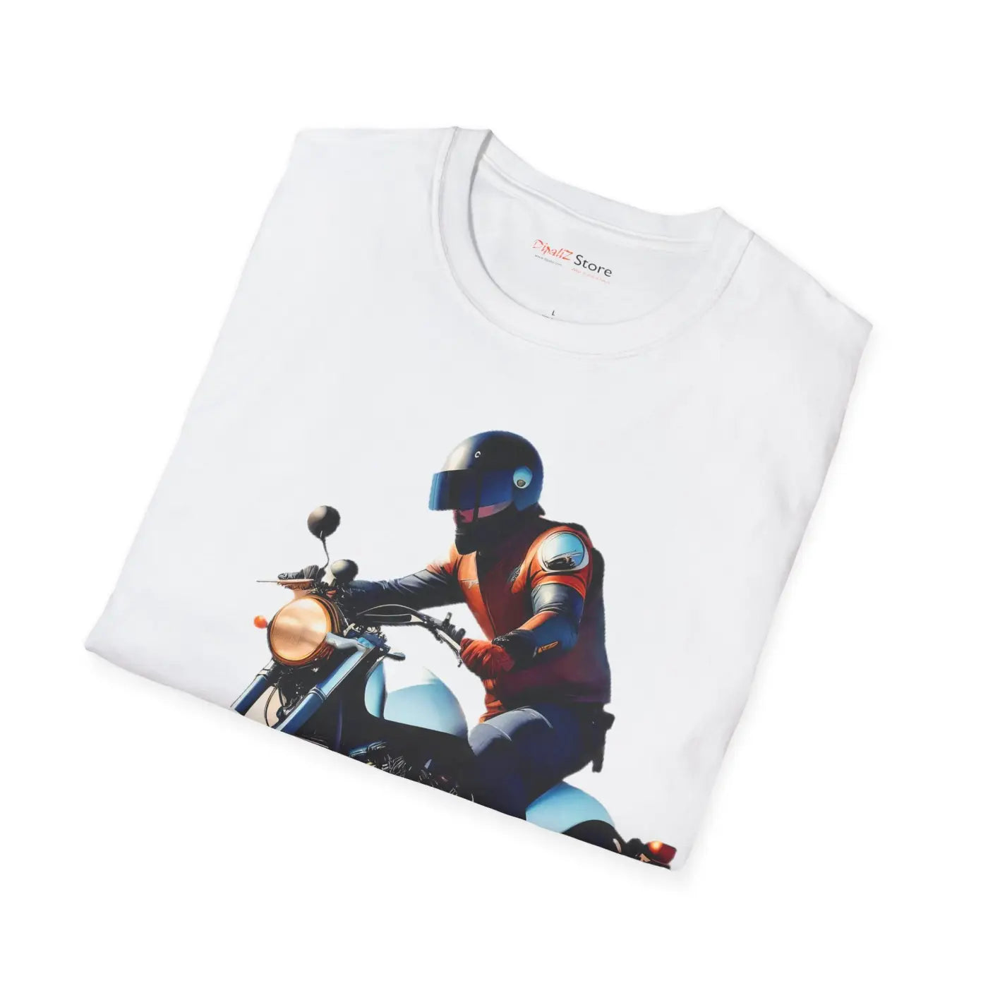 Motorcycle Unisex Softstyle T Shirt - Ride in Style - DipaliZ