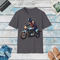 Motorcycle Unisex Softstyle T Shirt - Ride in Style - DipaliZ