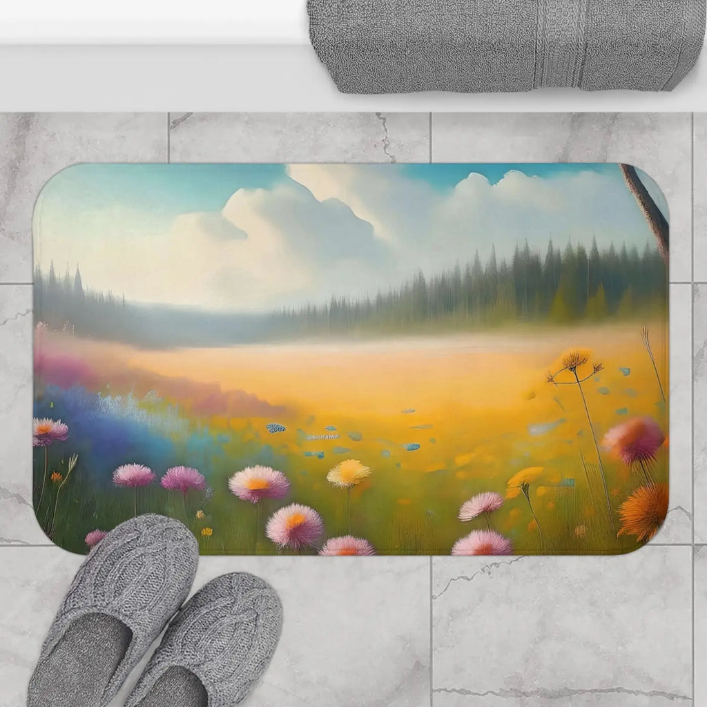 Plush Bath Mat - Vibrant Home Decor Upgrade - DipaliZ