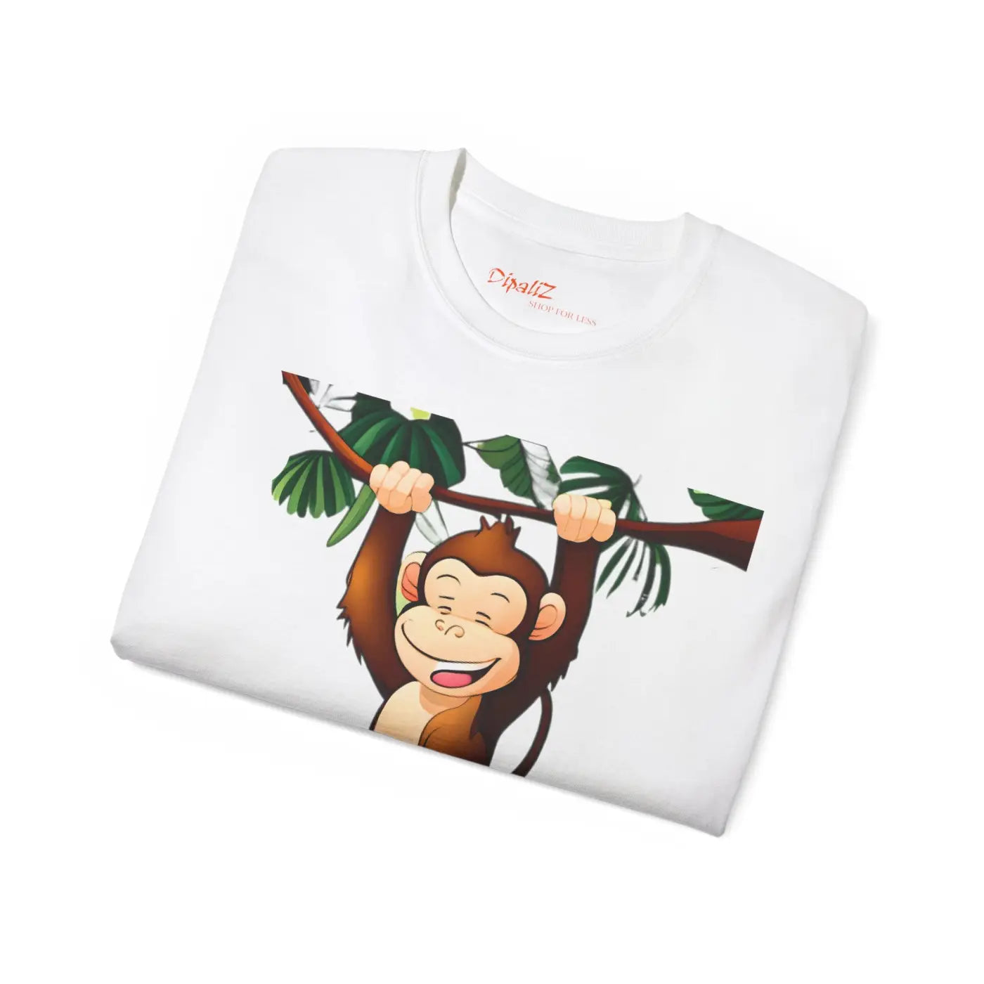 Unisex Ultra Cotton Tee - Classic Monkey Vibe Design - DipaliZ