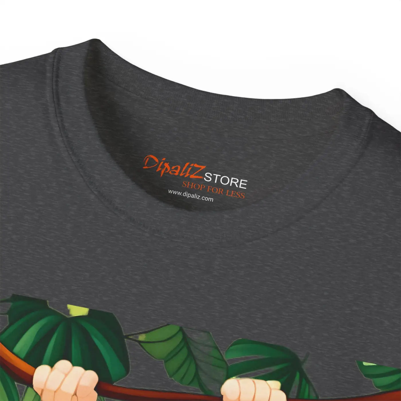 Unisex Ultra Cotton Tee - Classic Monkey Vibe Design - DipaliZ