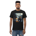 Men's Classic Tee - Urban Motorcycle Cotton Tee - DipaliZ