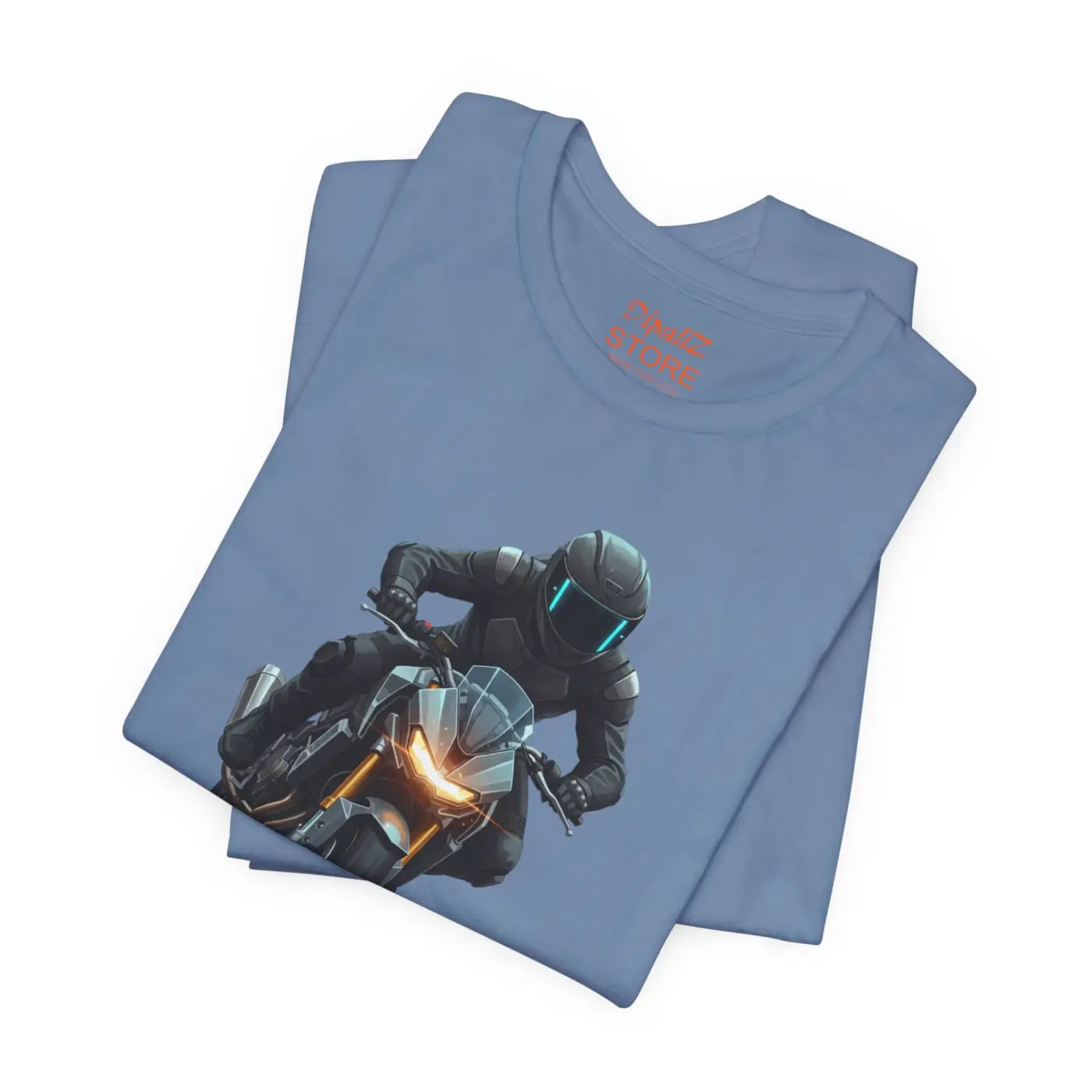 Unisex Jersey Short Sleeve Tee - Motorcycle Rider - DipaliZ
