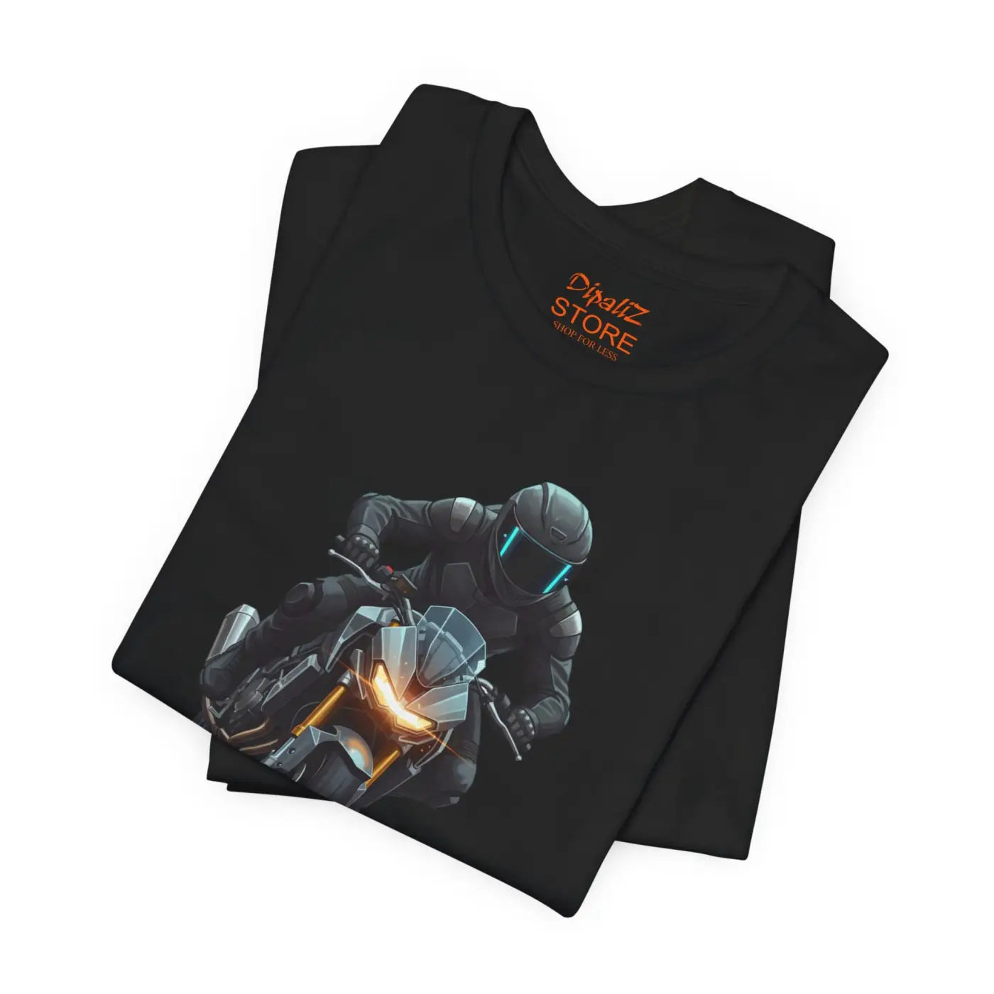 Unisex Jersey Short Sleeve Tee - Motorcycle Rider - DipaliZ