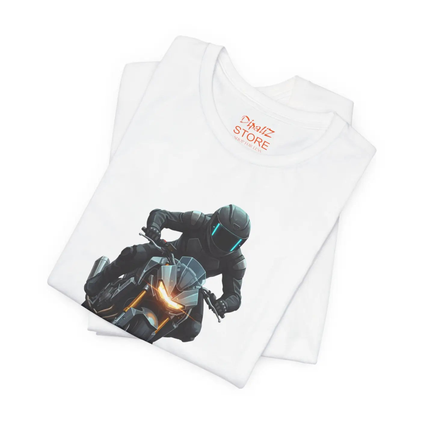 Unisex Jersey Short Sleeve Tee - Motorcycle Rider - DipaliZ